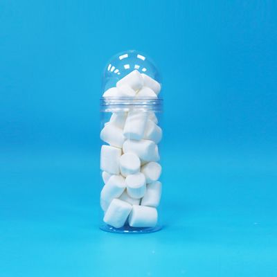 Chất lượng thực phẩm Khung vít trong suốt Hình dạng độc đáo Khung tròn nhỏ Nhựa PET Candy Jar