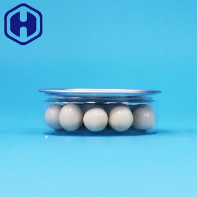 Vỏ nhựa PET có hộp thiếc dễ dàng mở đầu cho thực phẩm kẹo bánh quy đồ ăn nhẹ