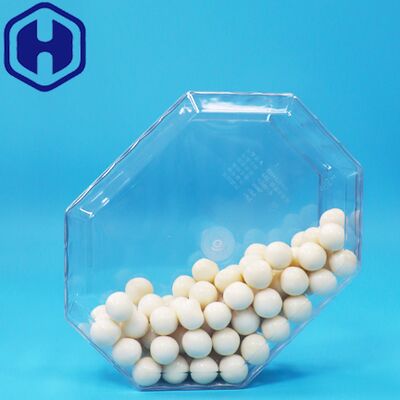 Hỗn trái cây khô kẹo hạt bánh quy PET nhựa hộp đóng gói hình tám giác chất lượng thực phẩm