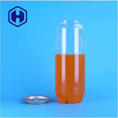Tùy chỉnh dễ dàng mở nắp rõ ràng PET Can cho nhà máy sản xuất chai nước giải khát đóng gói đồ uống protein
