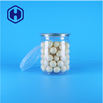 Hũ đựng bắp rang bơ PET trong suốt, nắp mở dễ dàng, thực phẩm khô hạt rừng hữu cơ