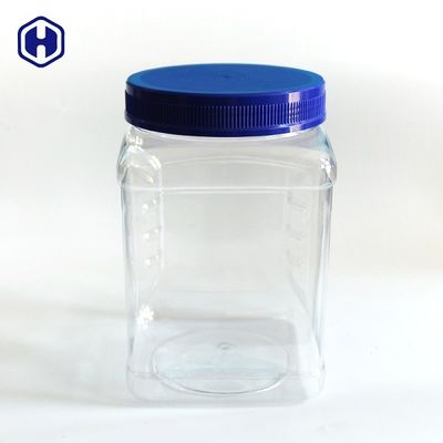 Dung tích lớn Hộp nhựa trong suốt 64OZ 1850ml Đường kính miệng 110mm