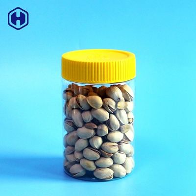 Leak Proof nhựa trong suốt Jar vít nắp hộp nhựa tròn