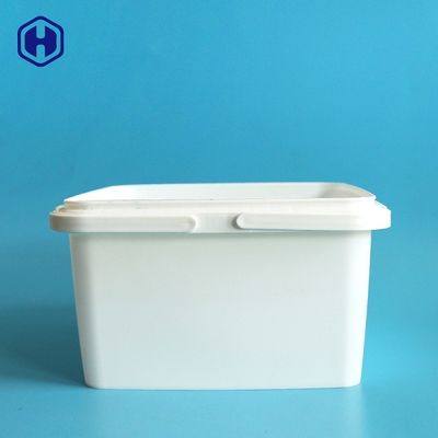 Hộp IML tùy chỉnh 3.2L Hộp tay cầm đôi Hộp nhựa lưu trữ thực phẩm