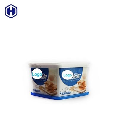 Vỏ nhựa bền IML Hộp quà tặng Cookie Hộp ghi nhãn rỗng