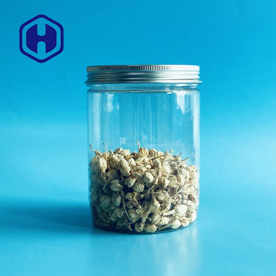 Kẹo sô cô la 17oz 500ml lọ nhựa dưa chua Bao bì với nắp nhôm trên cùng